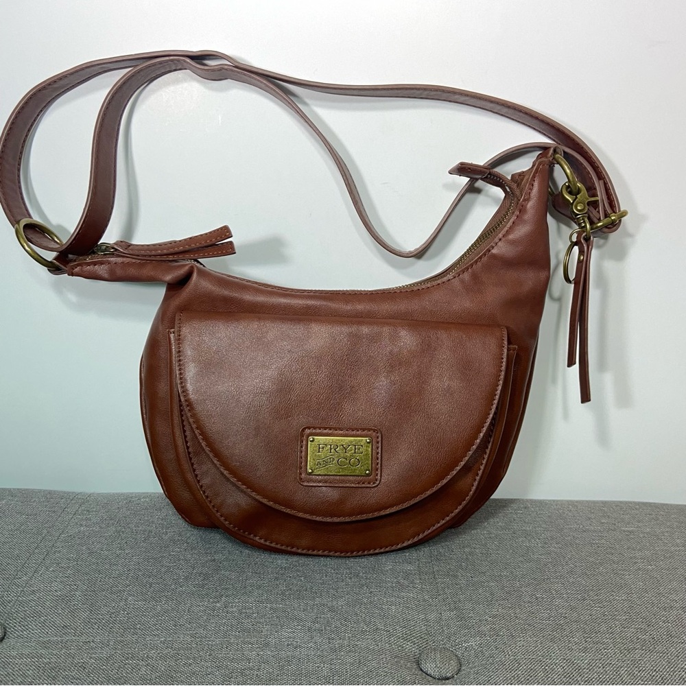 FRYE AND CO. Faux Leather Crossbody Shoulder Bag - Picture 3 of 16